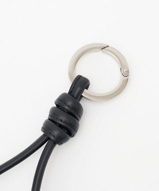 russet レザーキーリング(CE-1455) Black