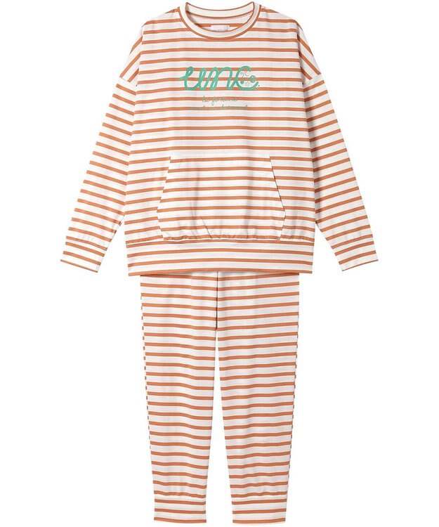 une nana cool 「ちょっとかっこいい女の子」の天竺パジャマ WH