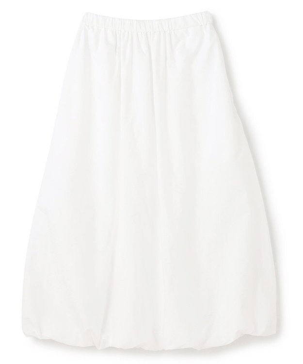 BEIGE， 【洗える】SALIVIA / バルーンシルエットイージースカート White