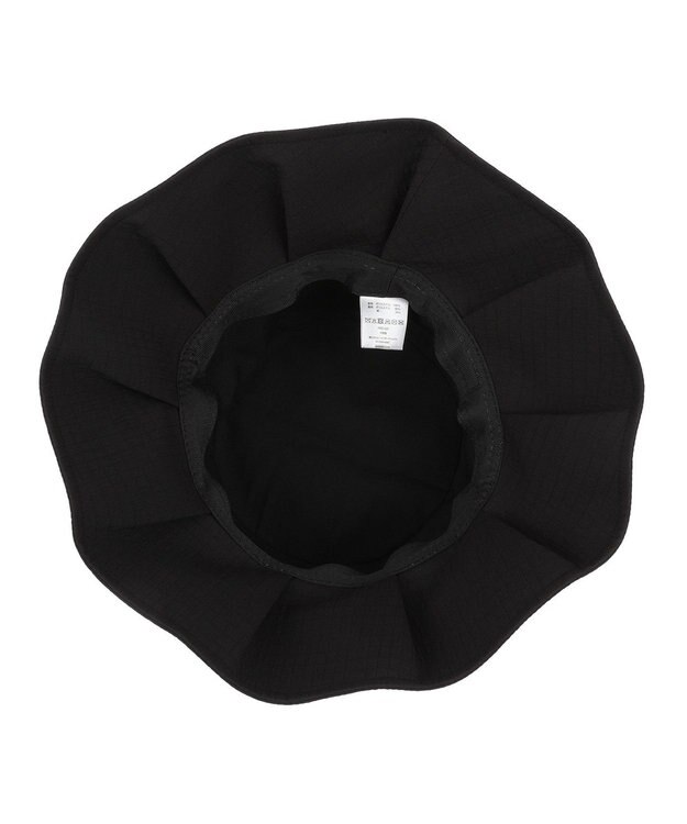 Green Parks ・エンボスギャザーハット Black