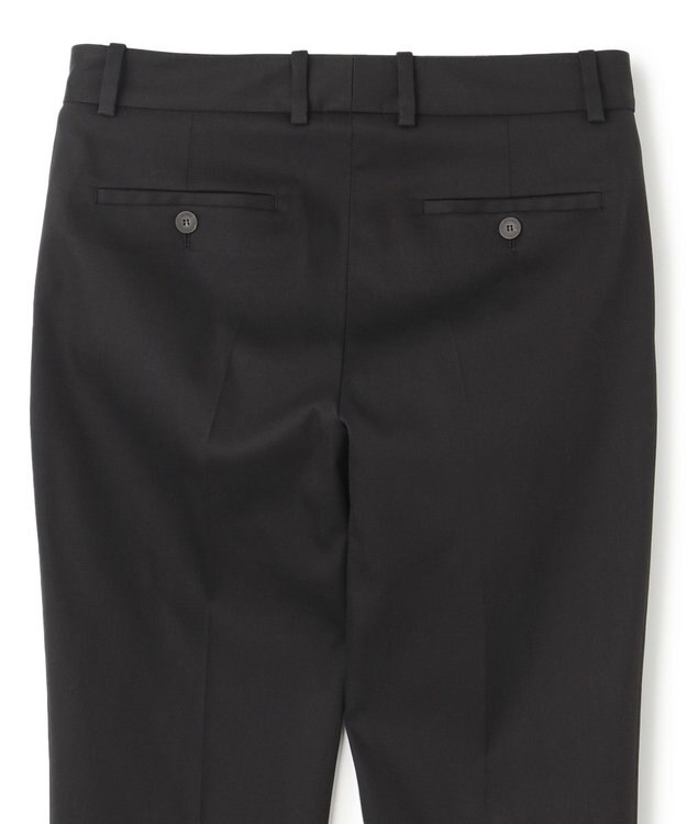 JOSEPH ライトギャバジンストレッチ　テーパードトラウザーズ Black