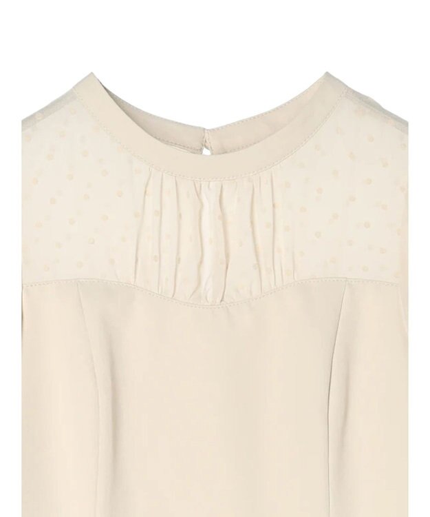 earth music&ecology シアードットドッキングワンピース Beige