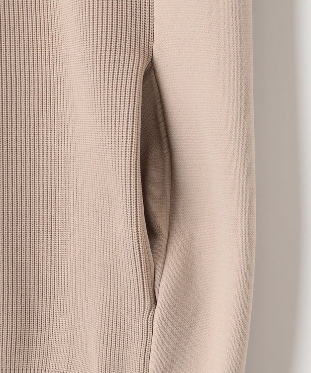 組曲 【洗える・軽量】スポンディッシュニット カーディガン ベージュ系