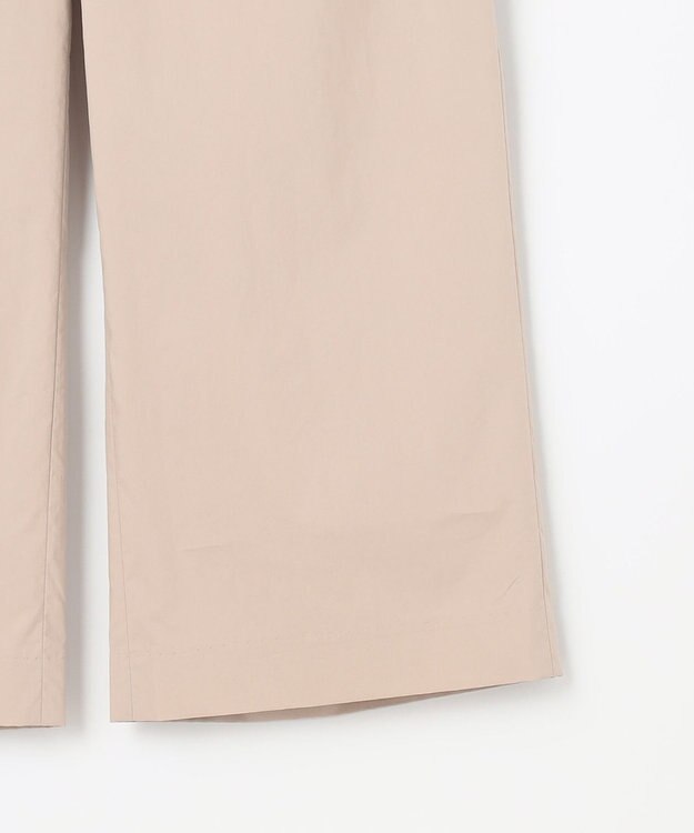 J.PRESS LADIES S 【洗える】ウェザーバイオエアフロー ワイド パンツ ベージュ系