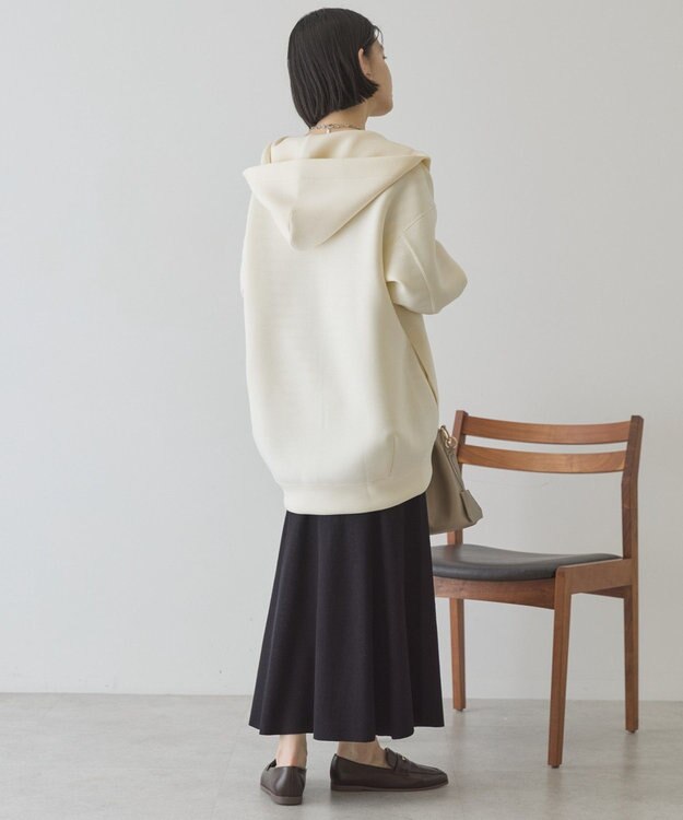 AMERICAN HOLIC ポンチZIPパーカー Ivory