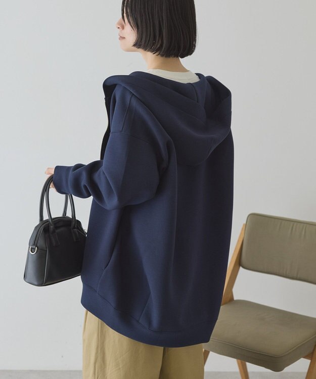 AMERICAN HOLIC ポンチZIPパーカー Dark Navy