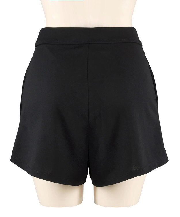 San-ai Resort（三愛水着楽園） 【WEB限定】ペプラムチェック3点セット【Beach Queen（ビーチクイーン）】 ブラック