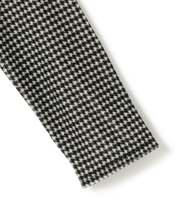 ICB ベロアプリント ジャージーカットソー ブラック柄系