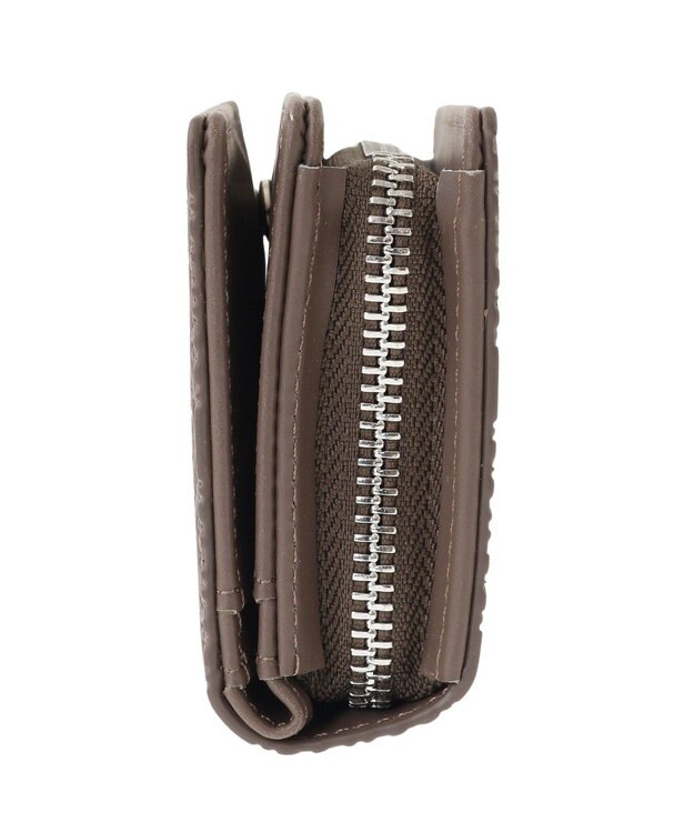 Maison de FLEUR FLEURモノグラムウォレット Brown