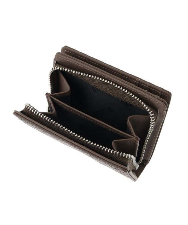 Maison de FLEUR FLEURモノグラムウォレット Brown