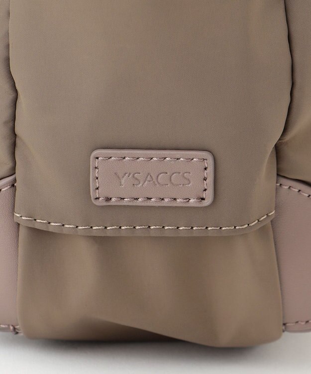 Y'SACCS ミリタリーフラップミニショルダー グレージュ