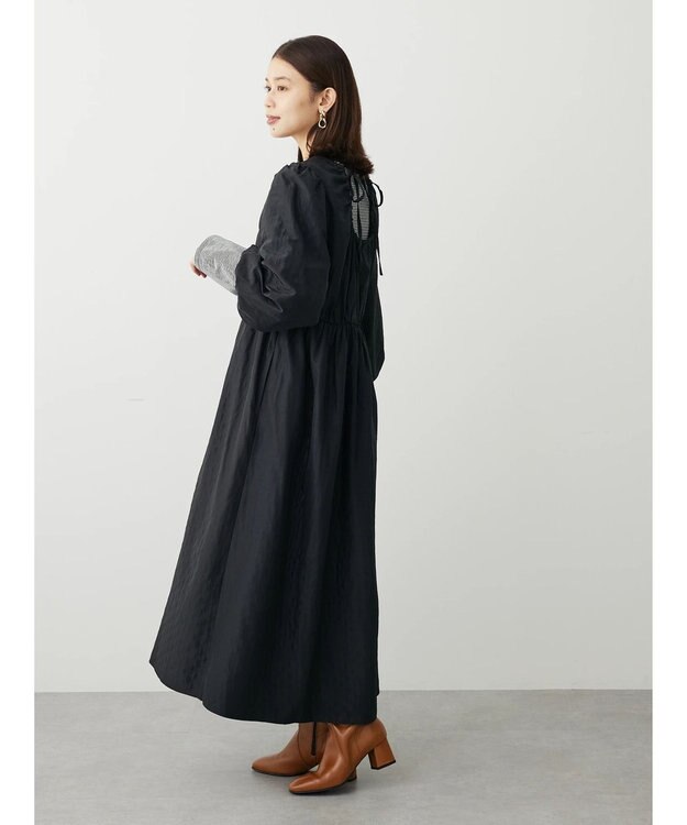 Green Parks ・ＳＵＧＡＲ　ＳＰＯＯＮ　バックオープンワンピース Black