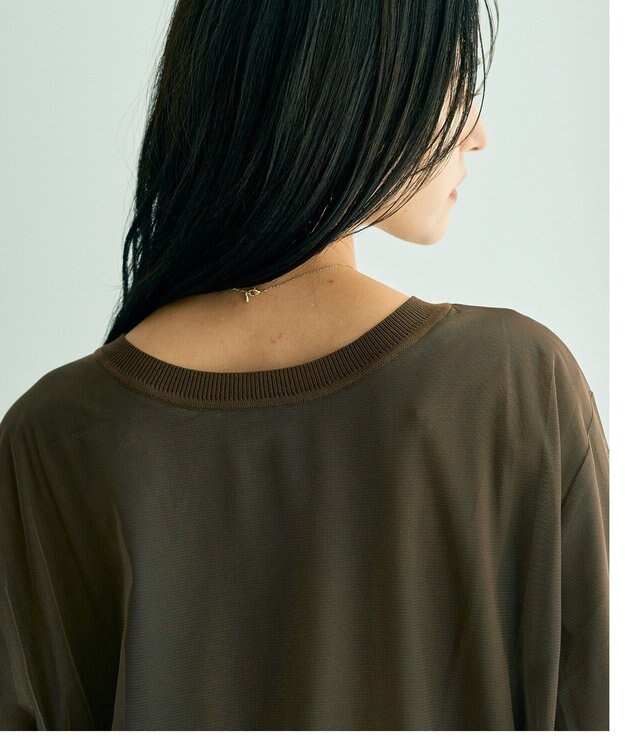 YECCA VECCA オーバーチュールニット Brown