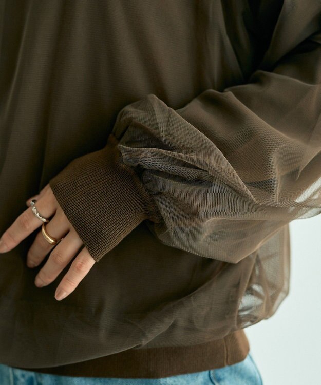 YECCA VECCA オーバーチュールニット Brown