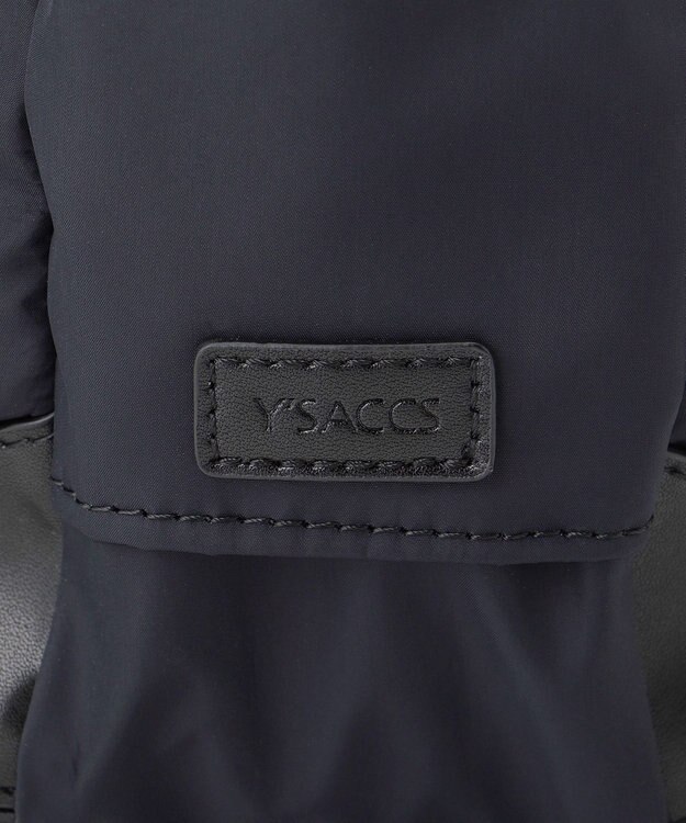 Y'SACCS ミリタリーフラップミニショルダー ブラック