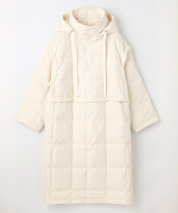 NAVE カスタムダウンコート アイボリー系