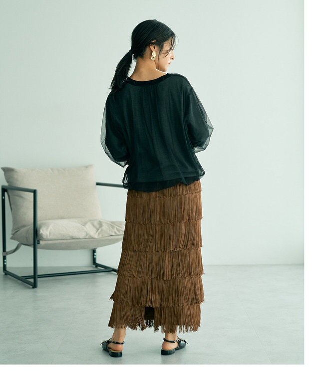 YECCA VECCA オーバーチュールニット Gray