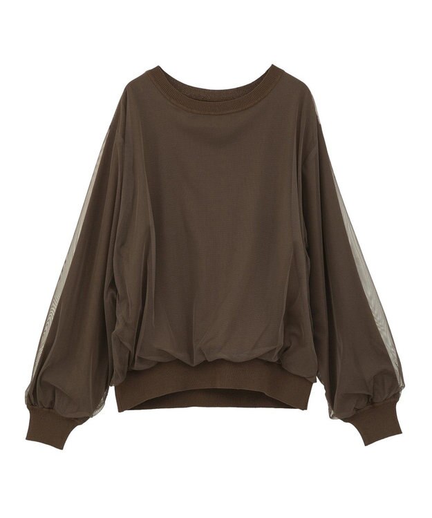 YECCA VECCA オーバーチュールニット Brown