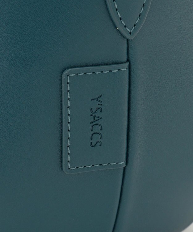 Y'SACCS 【ムック本掲載】ウィッカーバスケットショルダー ピーコックグリーン