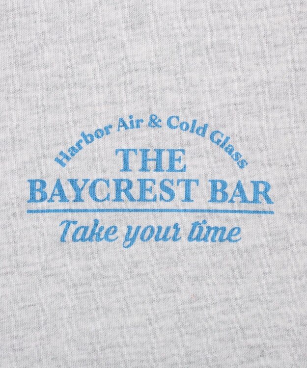 AMERICAN HOLIC BARロゴプリントTシャツ Light Gray Mixture