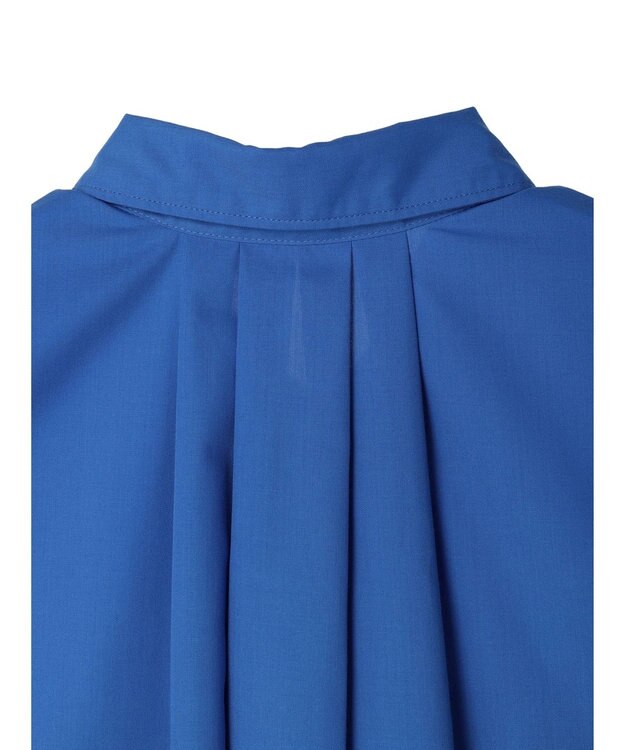 Green Parks 胸元ポケットイージーケアシャツ Blue