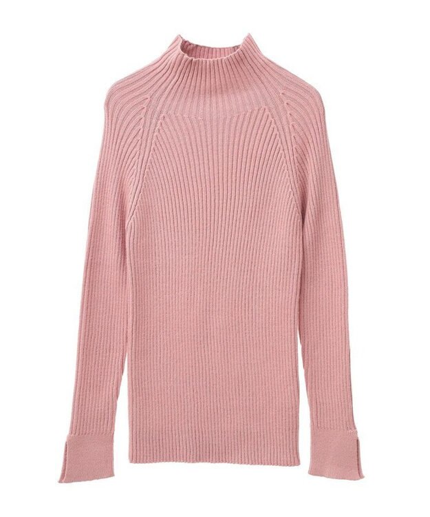 Green Parks ・Ｐｅｔｉｔ　Ｆｌｅｕｒ　ボトルネックリブニット Pink