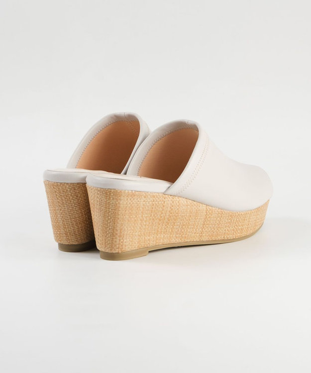 BONTRE 【pied du lapan/ピエドラパン】ストレッチミュールサンダル/50755ZI アイボリー