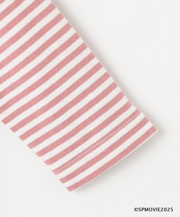 組曲 KIDS 【80-100㎝】シナぷしゅトロピカルボーダー Tシャツ ピンク