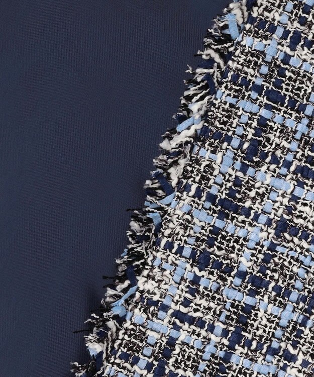 J.PRESS LADIES L ファニーツイード ジレ ネイビー系