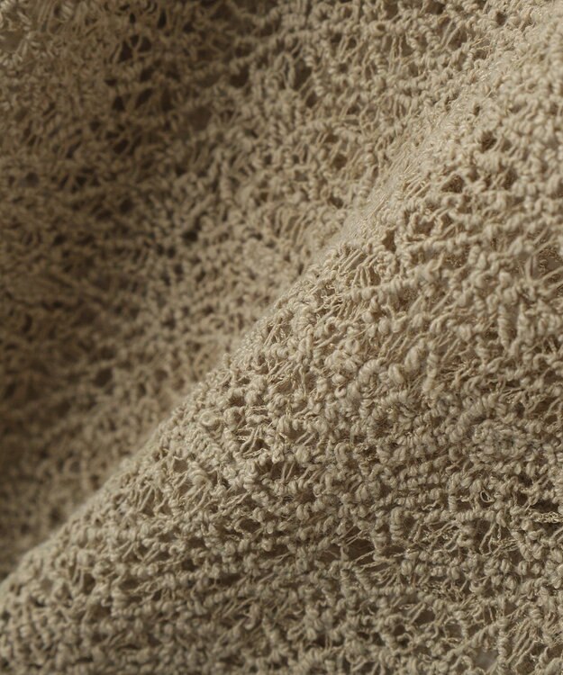 AMERICAN HOLIC レース5分袖カーディガン Beige