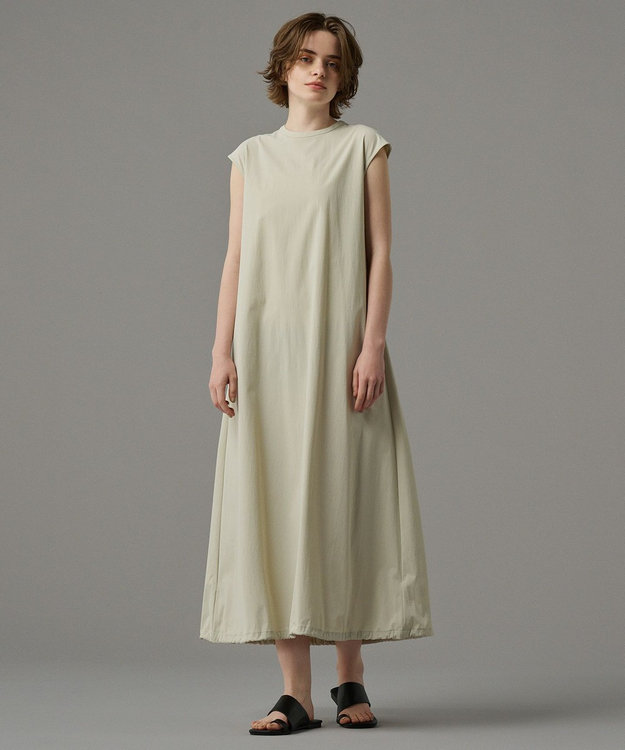 uncrave 【撥水・接触冷感・UVカット・洗濯機洗い可】マルチファンクションナイロン ワンピース（uncrave STANDARD） ライトベージュ