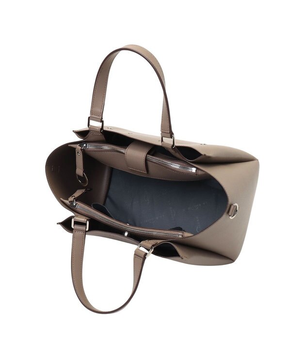 LA BAGAGERIE シンプルミニトート グレー