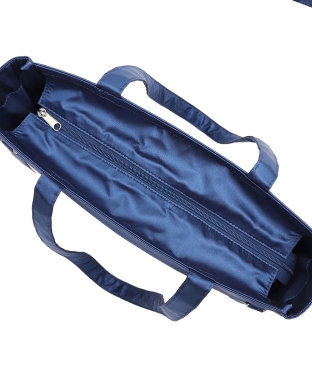 WEGO 【痛バ＆推し活グッズ】ときめきサテン痛バッグS ネイビー