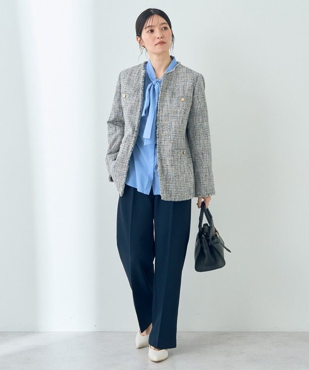 YECCA VECCA 【story.】ベルトハンドバッグ Black