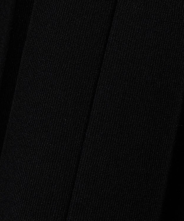 JOSEPH 【洗える】シルクストレッチ プリッセ　スカート Black