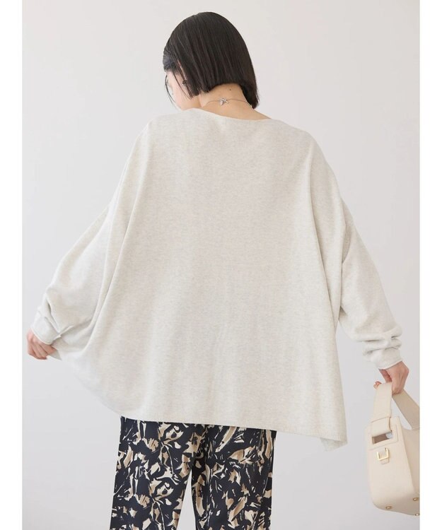 AMERICAN HOLIC ＢＩＧニットプルオーバー Oatmeal