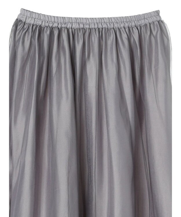 Green Parks ２ｗａｙ　リバーシブルシャイニーチュールスカートII Gray