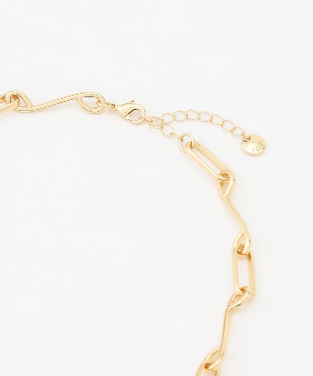 ICB チェーンショートネックレス ゴールド