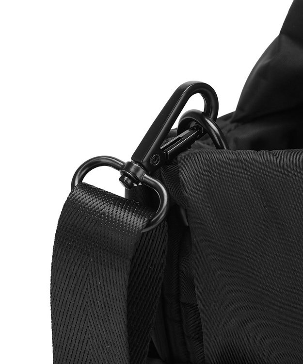 style code 【マルチウェイ仕様】　２WAY　パデット 舟形トート ショルダーバッグ ブラック