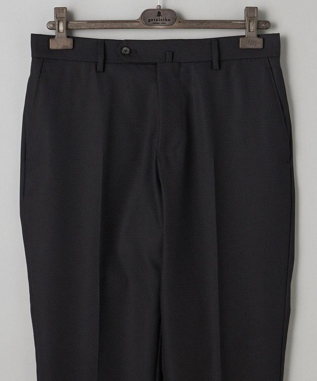 GOTAIRIKU シワになりにくい【御幸毛織/みゆきけおり】DRY SPINNER(ドライスピナー)スーツ_ブラック ブラック系8