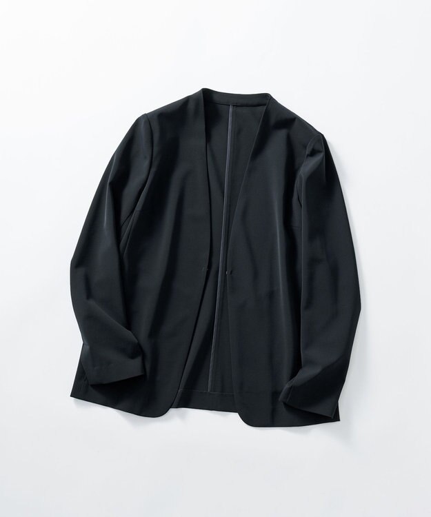 23区 【セットアップ対応/洗える】2WAYストレッチツイル ジャケット ネイビー系