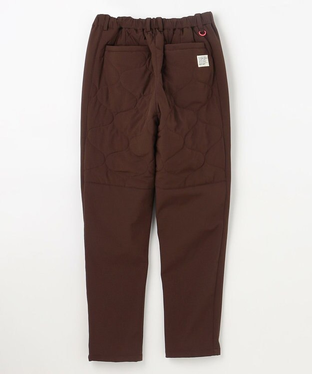 PW CIRCULUS 【撥水加工 / ストレッチ】【MEN】キルティング中綿パンツ ゴルフ ダークブラウン系