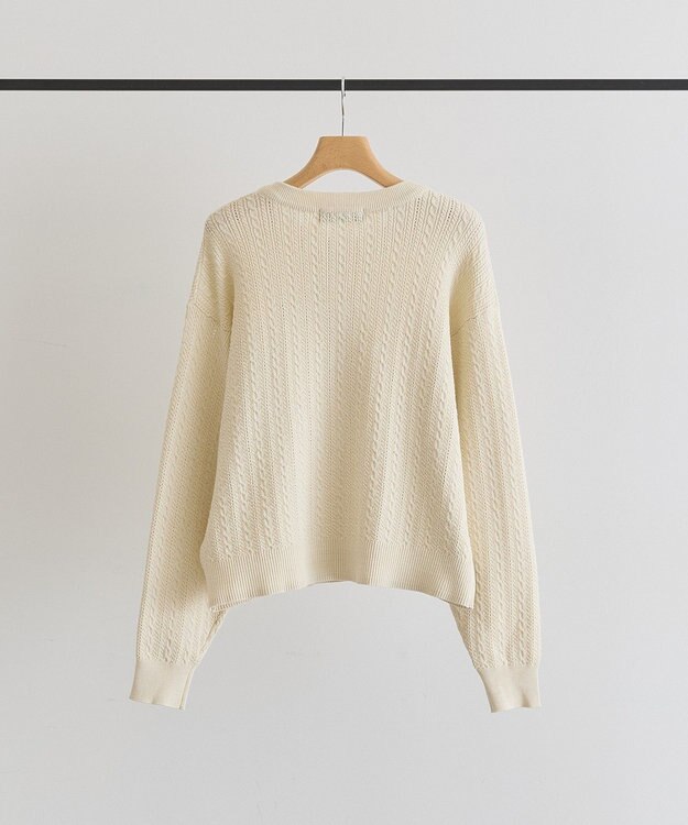 AMERICAN HOLIC 【BEVERLY HILLS POLO CLUB】ニットカーディガン Ivory