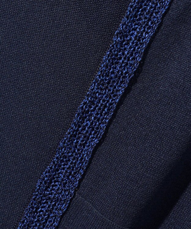 JOSEPH ABBOUD MOUNTAIN 【エコ素材・軽量・通気性・速乾性】ペーパーヤーンパーカー ネイビー系