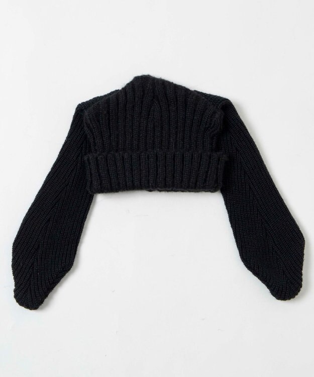 WEGO ウサミミニットキャップ ブラック