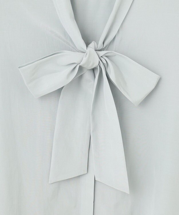 自由区 L 【洗える】TACブライトローン ブラウス 黄緑系