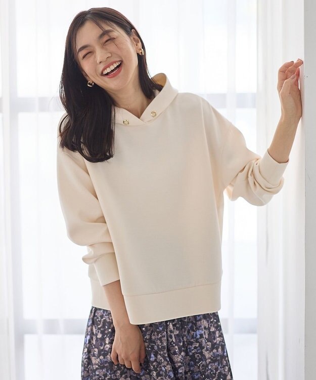 ANY L 【WEB限定】ダンボールパーカー エクリュ