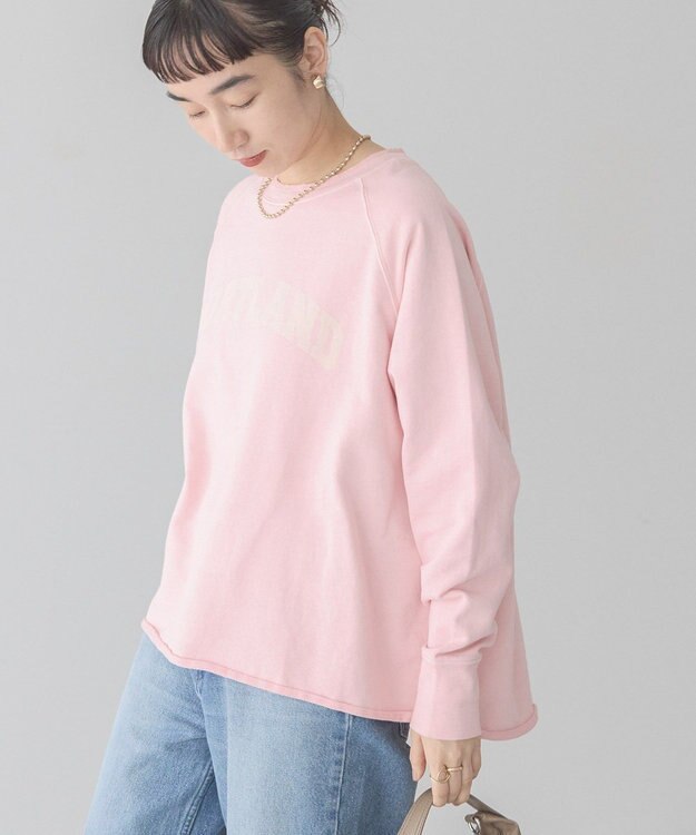 AMERICAN HOLIC ＰＯＲＴＬＡＮＤピグメントスウェット Pink