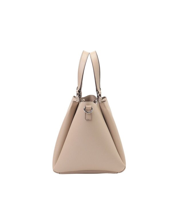 LA BAGAGERIE シンプルミニトート ライトベージュ