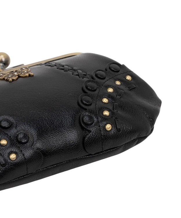 ANNA SUI マチルダ 口金ミニ財布 クロ